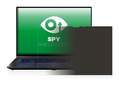 Image of the device ASUS ROG Flow X16 with a wide variety of screen protectors.