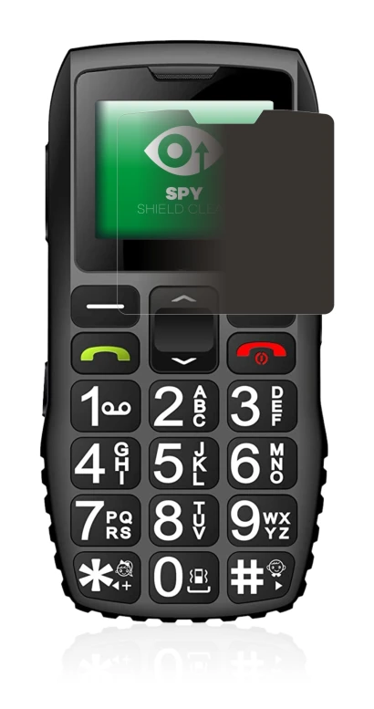 Image of the device artfone C1 Plus with a wide variety of screen protectors.