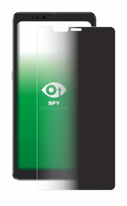 Image of the device Hisense A9 with a wide variety of screen protectors.