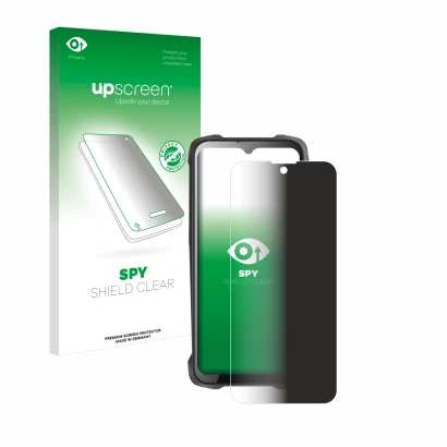 Front side of a product packaging with the brand logo upscreen. Next to it is the device Cubot King Kong 9 shown with the corr