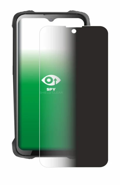 Image of the device Cubot King Kong 9 with a wide variety of screen protectors.