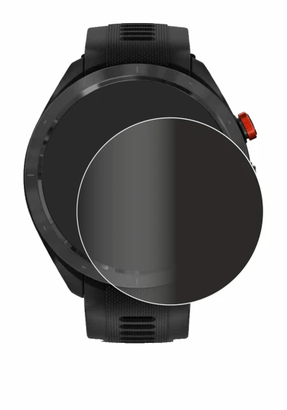 Image of the device Garmin Approach S70 (47 mm) with a wide variety of screen protectors.