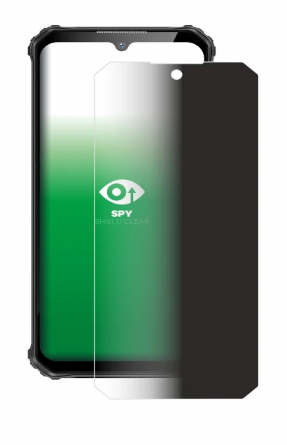 Image of the device Oukitel WP22 with a wide variety of screen protectors.