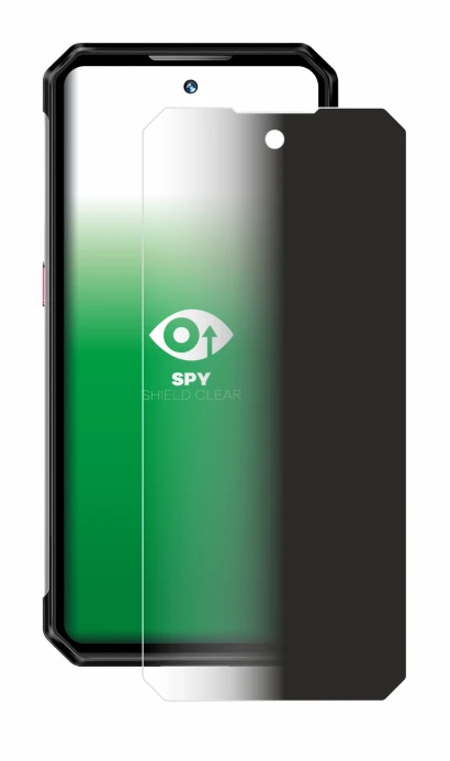 Image of the device Oukitel WP21 with a wide variety of screen protectors.