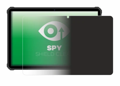 Image of the device Oukitel RT5 with a wide variety of screen protectors.