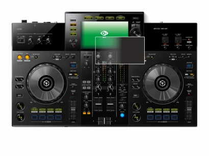 Image of the device Pioneer XDJ -RR with a wide variety of screen protectors.