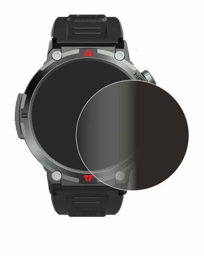 Image of the device IFMDA S100 1.45" with a wide variety of screen protectors.