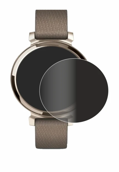 Image of the device Garmin Lily 2 with a wide variety of screen protectors.