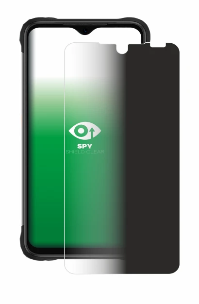 Image of the device Umidigi Bison X20 with a wide variety of screen protectors.
