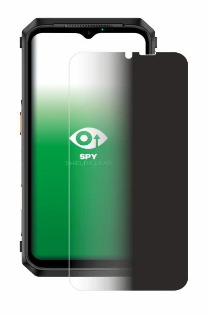 Image of the device Ulefone Power Armor 18 with a wide variety of screen protectors.