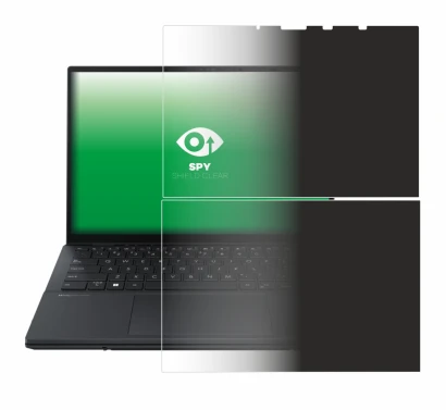 Image of the device ASUS ZenBook Duo OLED 2024 UX8406 with a wide variety of screen protectors.