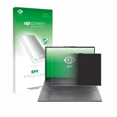 Front side of a product packaging with the brand logo upscreen. Next to it is the device Lenovo Yoga 7i 2-in-1 Gen 9 16" shown