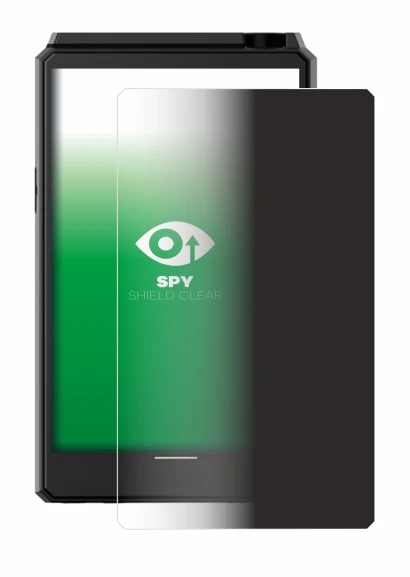 Image of the device Hiby R6 III with a wide variety of screen protectors.
