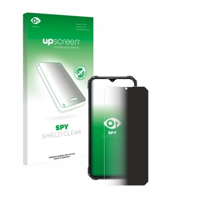 Front side of a product packaging with the brand logo upscreen. Next to it is the device Oukitel WP36 shown with the correspon