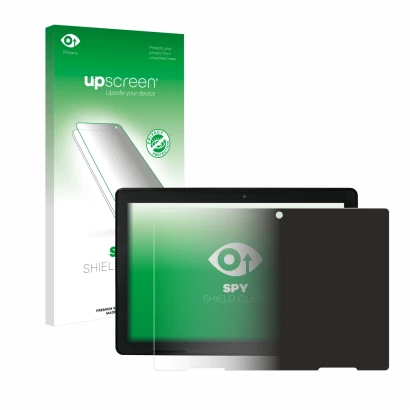 Front side of a product packaging with the brand logo upscreen. Next to it is the device MEDION E10900 10" shown with the corr