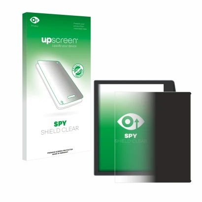 Front side of a product packaging with the brand logo upscreen. Next to it is the device PocketBook Era Color shown with the c