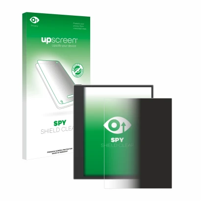 Front side of a product packaging with the brand logo upscreen. Next to it is the device PocketBook InkPad Eo (2024) shown wit