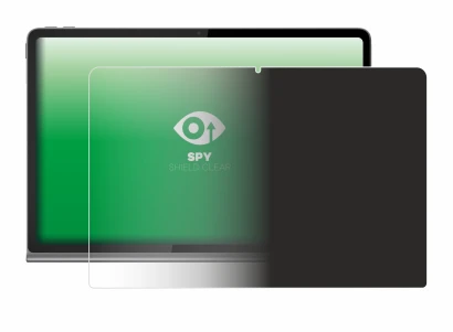 Image of the device Lenovo Tab Plus with a wide variety of screen protectors.