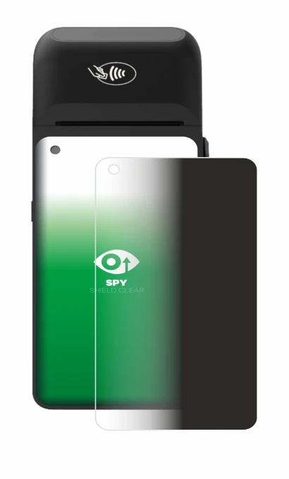 Image of the device Verifone T650c with a wide variety of screen protectors.