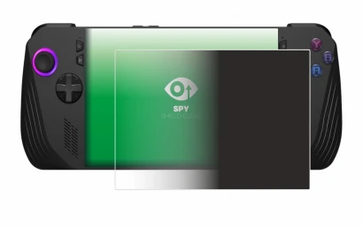 Image of the device ASUS ROG Ally X (2024) with a wide variety of screen protectors.