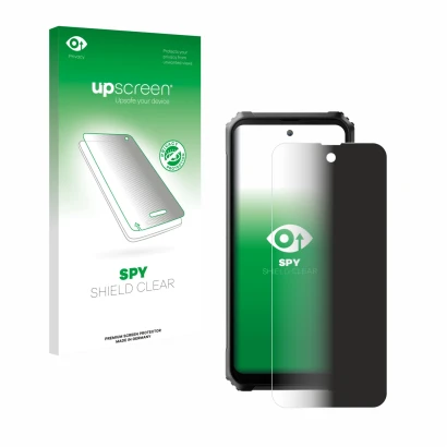 Front side of a product packaging with the brand logo upscreen. Next to it is the device Blackview BL9000 Pro shown with the c