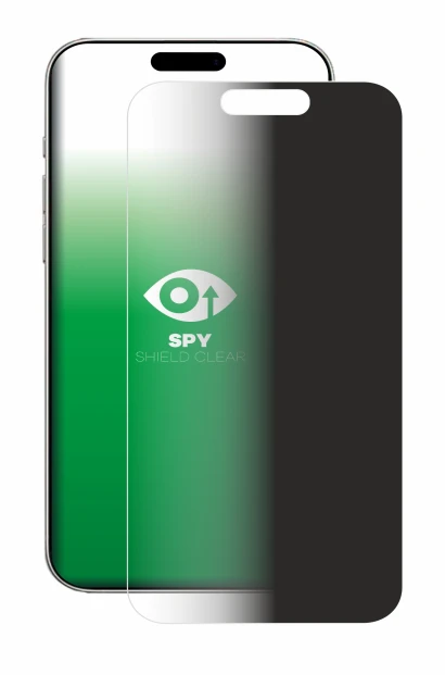 Image of the device Apple iPhone 16 with a wide variety of screen protectors.