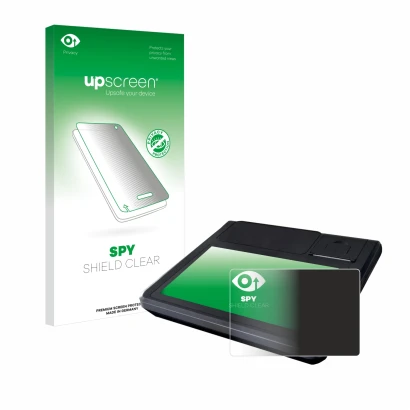 Front side of a product packaging with the brand logo upscreen. Next to it is the device Techfive ECR 100 shown with the corre