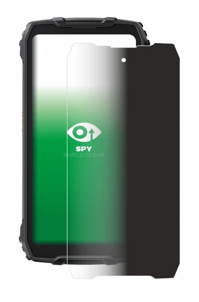 Image of the device Blackview BV7300 with a wide variety of screen protectors.