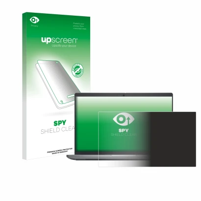 Front side of a product packaging with the brand logo upscreen. Next to it is the device Dell Latitude 5450 Laptop 14" shown w
