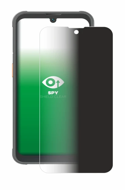 Image of the device Blackview BV5200 Pro with a wide variety of screen protectors.
