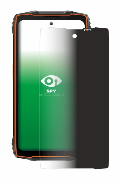 Image of the device Blackview BV8200 with a wide variety of screen protectors.