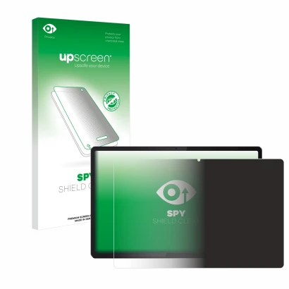 Front side of a product packaging with the brand logo upscreen. Next to it is the device Lenovo Idea Tab Pro 12.7" shown with