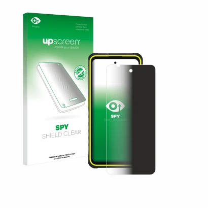 Front side of a product packaging with the brand logo upscreen. Next to it is the device Ulefone Armor X31 Pro 5G shown with t