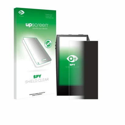 Front side of a product packaging with the brand logo upscreen. Next to it is the device Astell&Kern SP3000M shown with the co