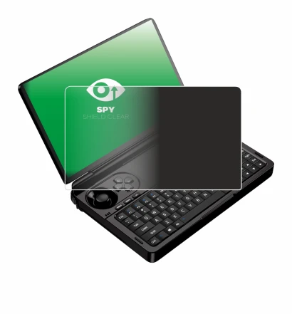 Image of the device GPD Win Mini (2025) with a wide variety of screen protectors.