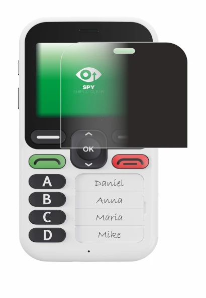 Image of the device Doro Leva X10 with a wide variety of screen protectors.