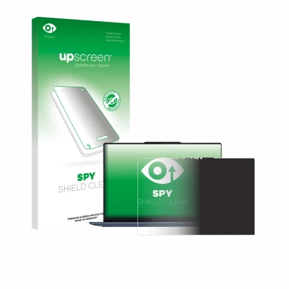 Front side of a product packaging with the brand logo upscreen. Next to it is the device Lenovo Yoga Slim 7 14Q8X9 shown with 