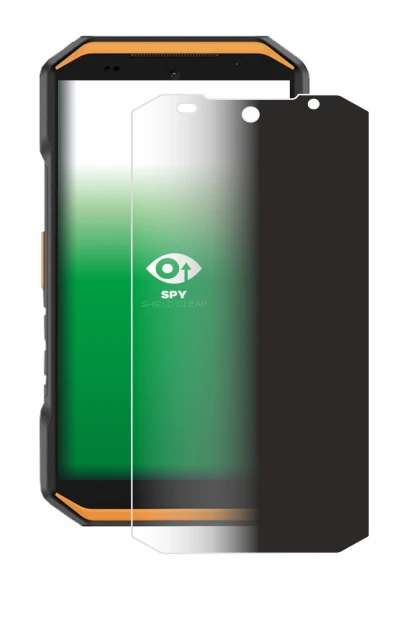 Image of the device Ulefone Armor X32 Pro with a wide variety of screen protectors.