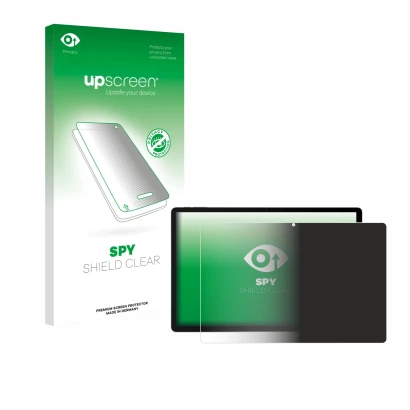 Front side of a product packaging with the brand logo upscreen. Next to it is the device Doogee U13 shown with the correspondi
