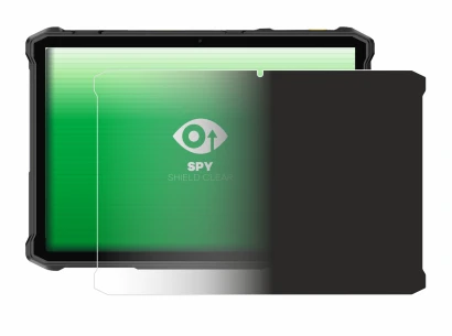 Image of the device Ulefone Armor Pad 5 Ultra with a wide variety of screen protectors.