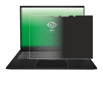 Image of the device MSI Summit A16 AI+ with a wide variety of screen protectors.