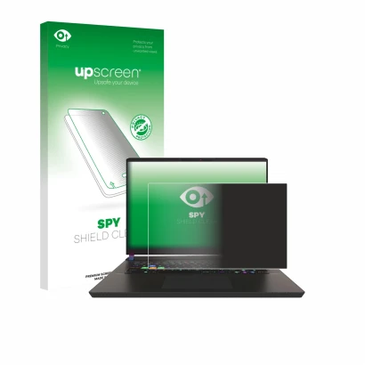 Front side of a product packaging with the brand logo upscreen. Next to it is the device MSI Vector 17 HX shown with the corre