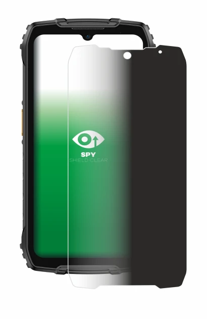 Image of the device Ulefone RugKing 4 Pro with a wide variety of screen protectors.