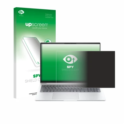 Front side of a product packaging with the brand logo upscreen. Next to it is the device HP EliteBook 8 G1i 16