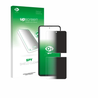 Front side of a product packaging with the brand logo upscreen. Next to it is the device Nubia Flip 2 shown with the correspon