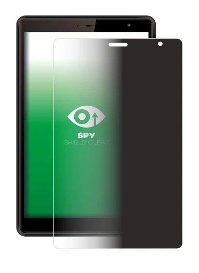 Image of the device Logicom Tab 80 8" with a wide variety of screen protectors.
