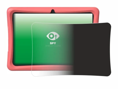 Image of the device Tabwee K10 with a wide variety of screen protectors.
