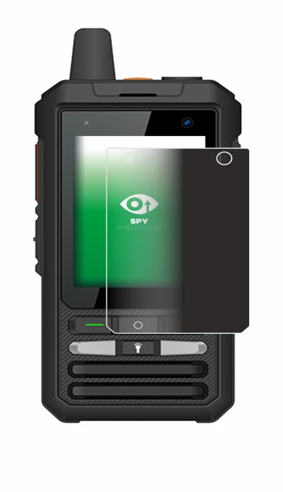 Image of the device Uniwa F80S with a wide variety of screen protectors.