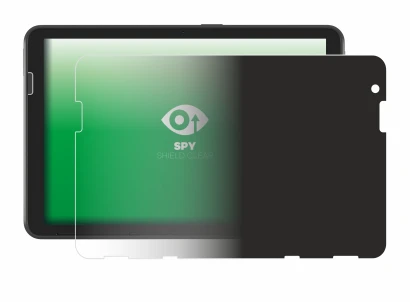 Image of the device Zebra ET401 8" with a wide variety of screen protectors.
