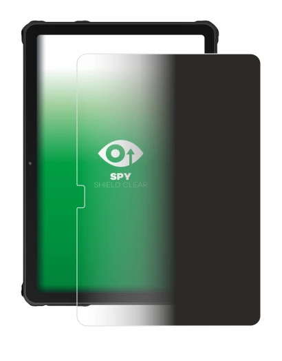 Image of the device Oukitel RT10 with a wide variety of screen protectors.